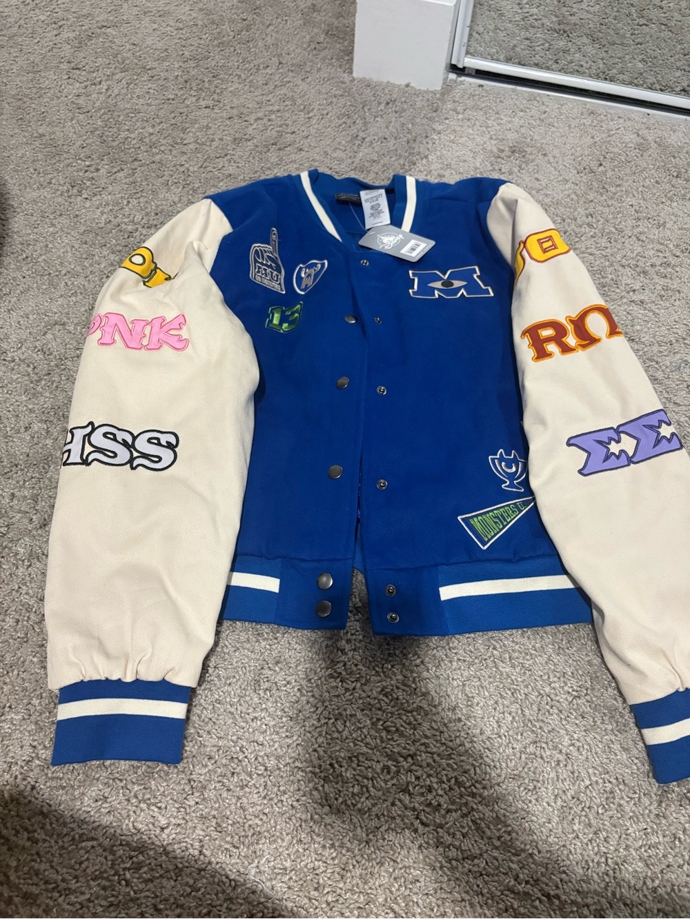 Disney Patchwork Varsity Jacket